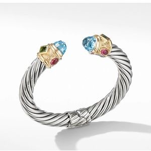 David Yurman Renaissance Cable Flex Sterling Silver Bracelet
